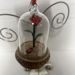 Disney Enchanted Rose Light-Up Sketchbook Ornament – Beauty and the Beast