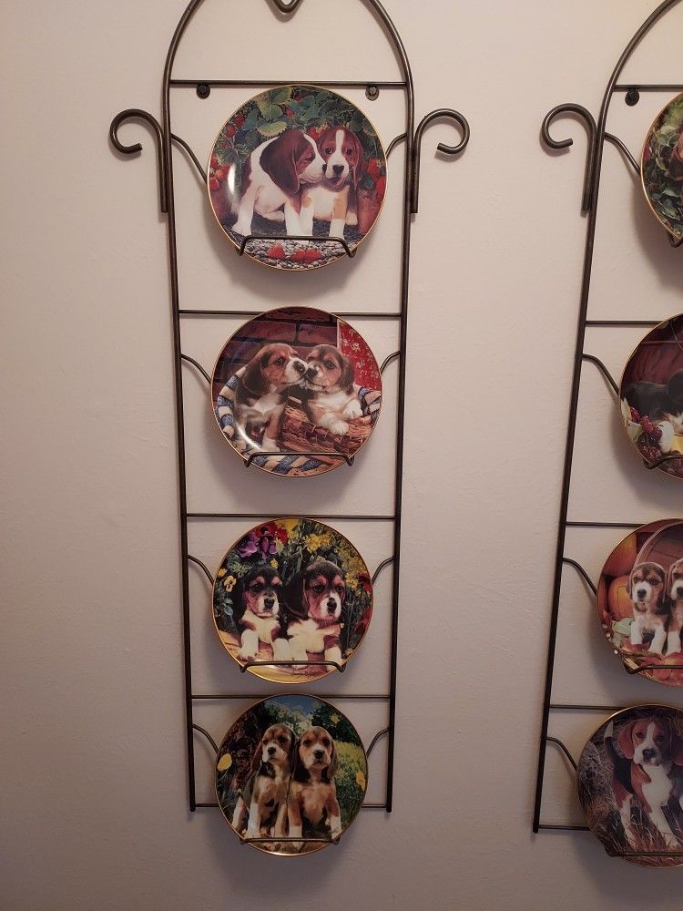 Beagle Decorative Wall Plates