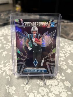 2025 Tetairoa McMillan Thunderbirds Rookie Refractor Football Card🔥