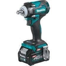 MAKITA GWT04D 40V Max XGT Brushless Cordless 4-Speed 1/2 in. Impact Wrench Kit w/Friction Ring Anvil, 2.5Ah
