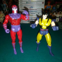 Toy Biz Marvel Wolverine Magneto Vintage (1992)