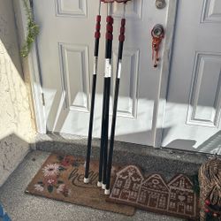 Zip Poles set of four