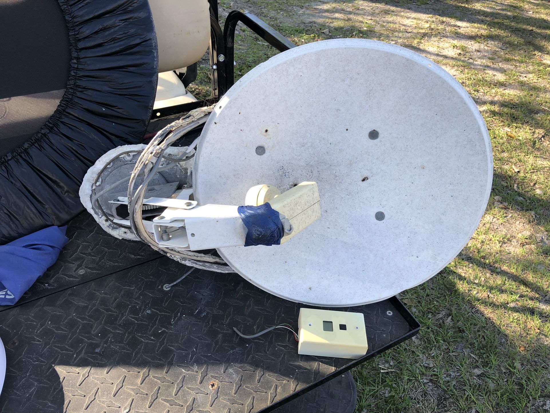 RV Satellite Dish