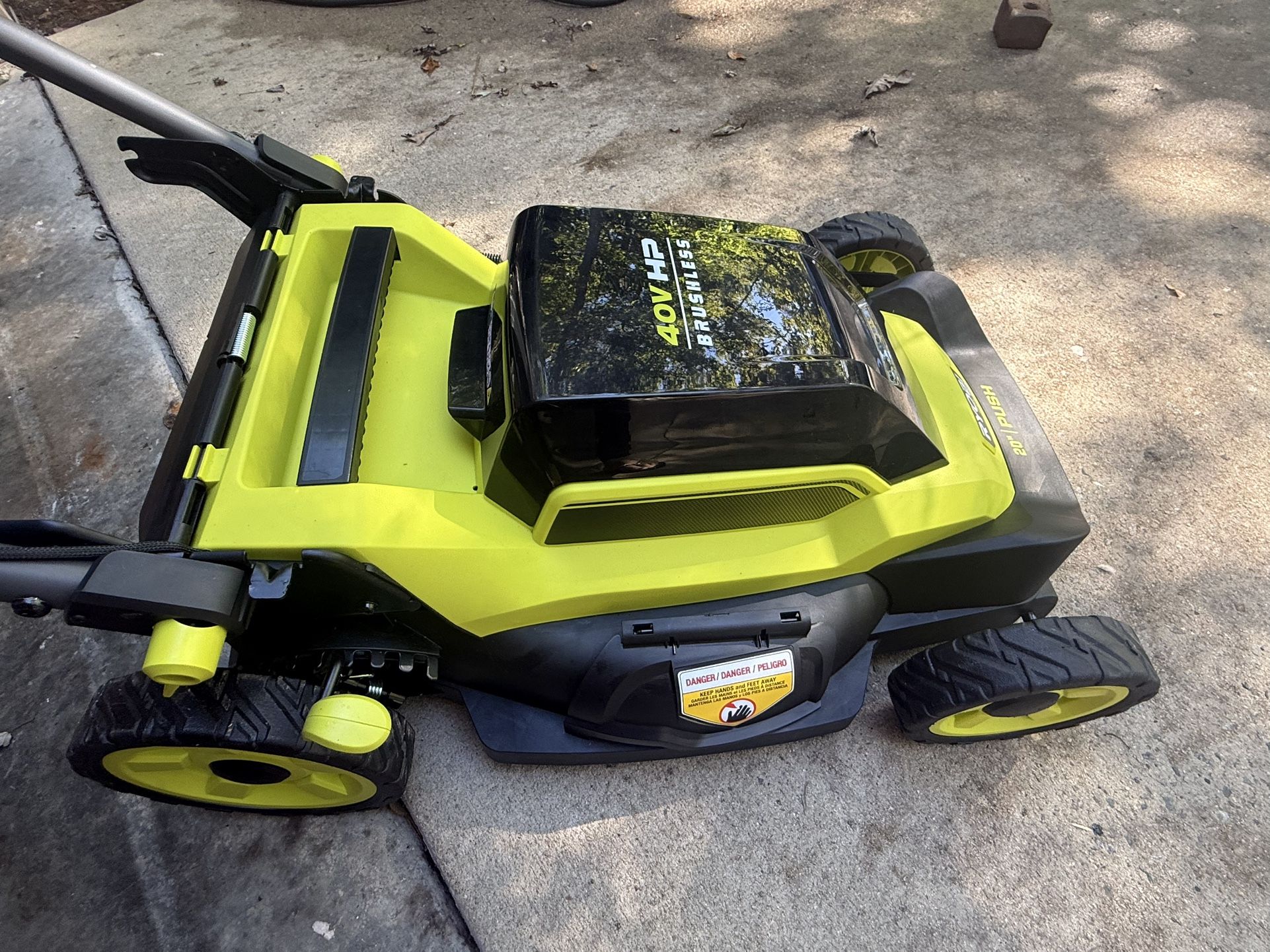 RYOBI 40V HP 20 in. Brushless Push Mower