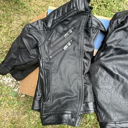 Boys Urban Republic 3T Leather Jacket (2)