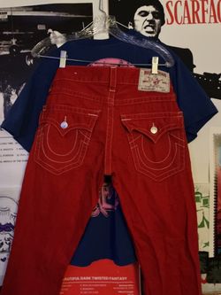 True religion jeans red size 29