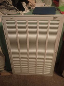 20x30 in white return air filter grille