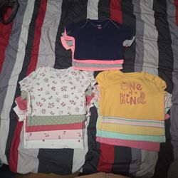 Toddler Girls Onesie's Size 24months