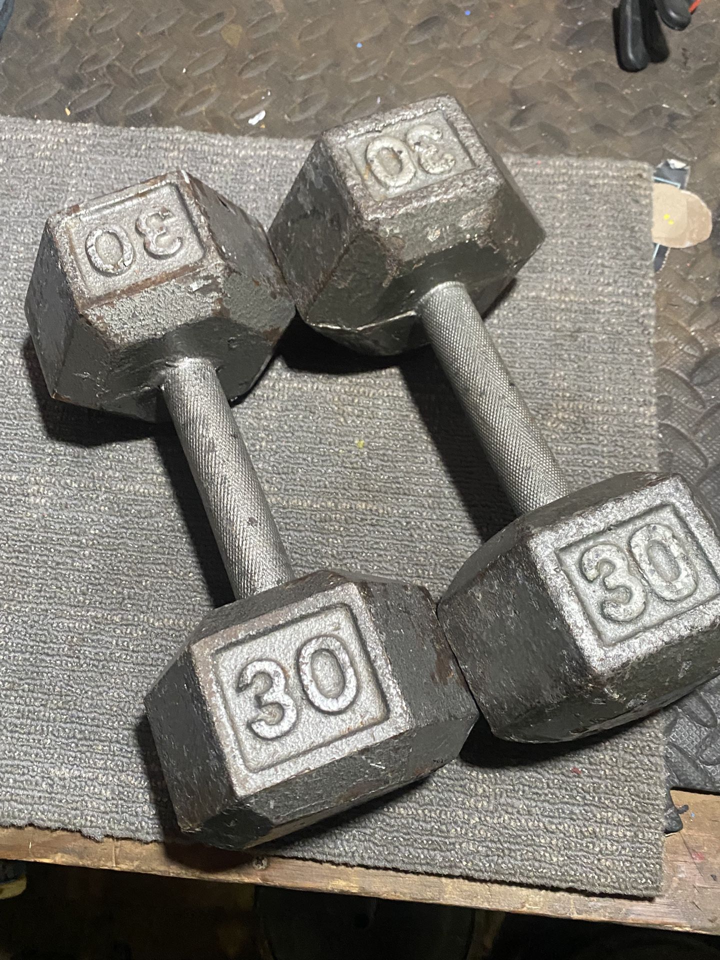 Pair Of 30LB Dumbbells