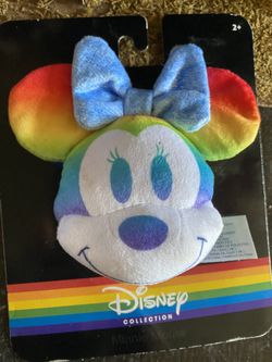 Minnie Mouse Keychain Rainbow 
