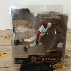 McFarlane Bob Gibson St Louis Cardinals Ser 1 Cooperstown Collection Variant