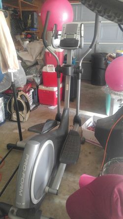 Proform 360e Elliptical For Sale In Escondido Ca Offerup