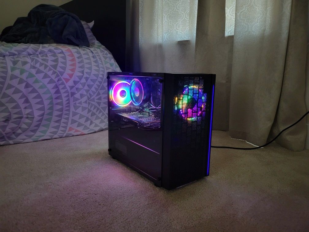 Radeon RX 6600 Mid Tower Gaming Pc