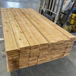 Cedar Sale!!  5/8x6x8