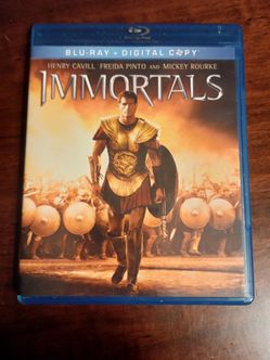 Immortals blu ray dvd