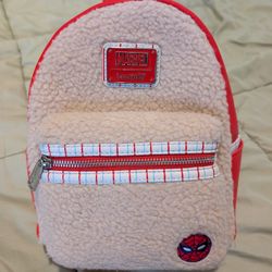Loungefly Marvel Superman Faux Fur Backpack