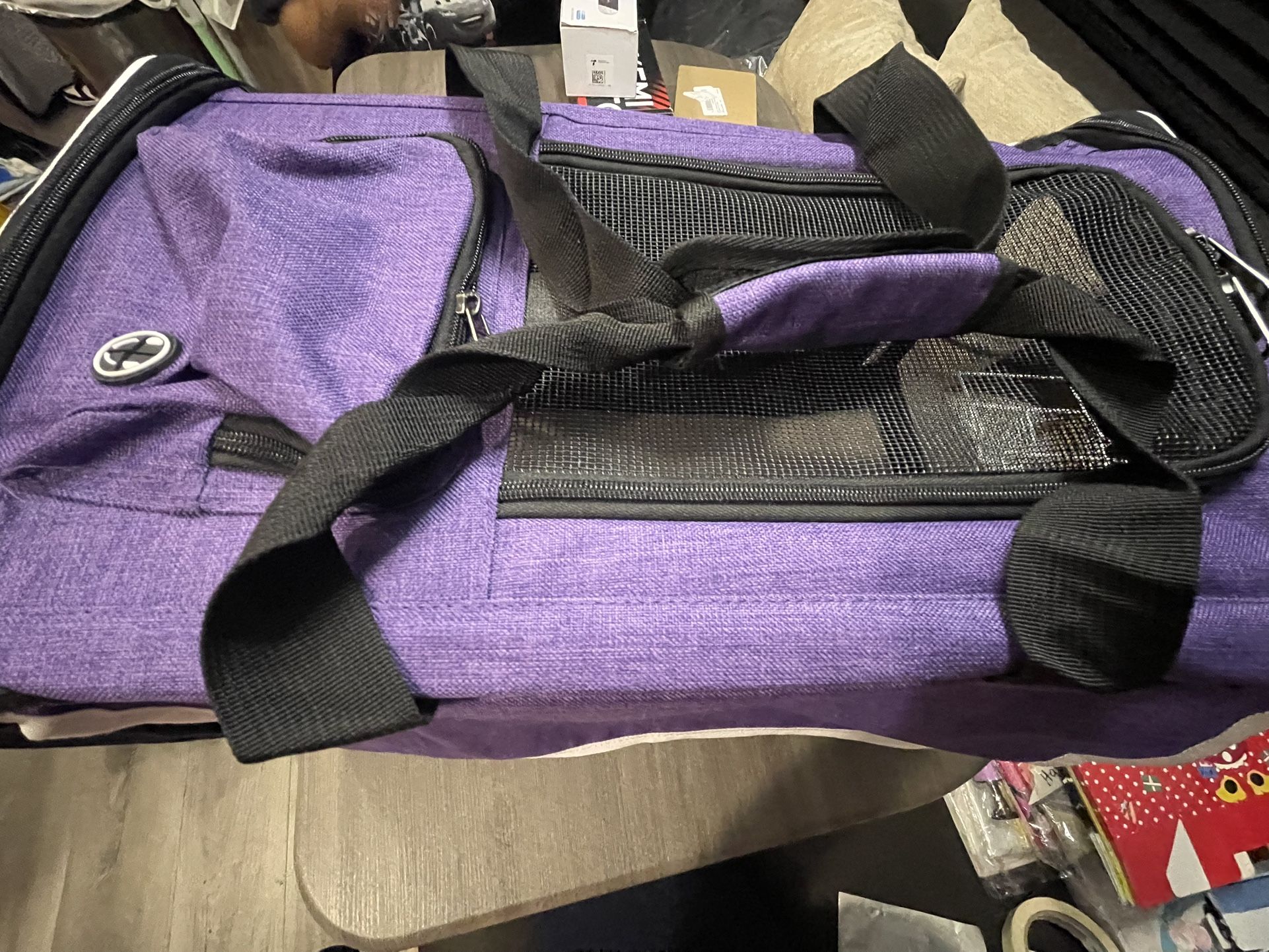 Carrying Bag for Yorkie Dog Travel Kennel Ventilated Softside Pet
