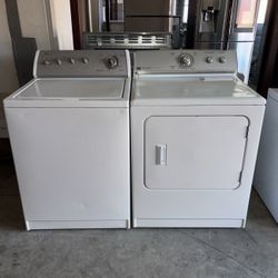 Whirlpool Washer And Maytag Electric Dryer