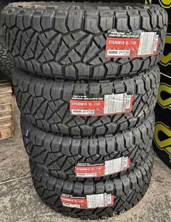 275 65 18 NITTO RIDGE GRAPPLERS BRAND NEW TIRE TIRES $280 EACH OR $1120 FOR A SET OF 4 WHILE SUPPLIES LAST FINANCING AVAILABLE DELIVERY AVAILABLE