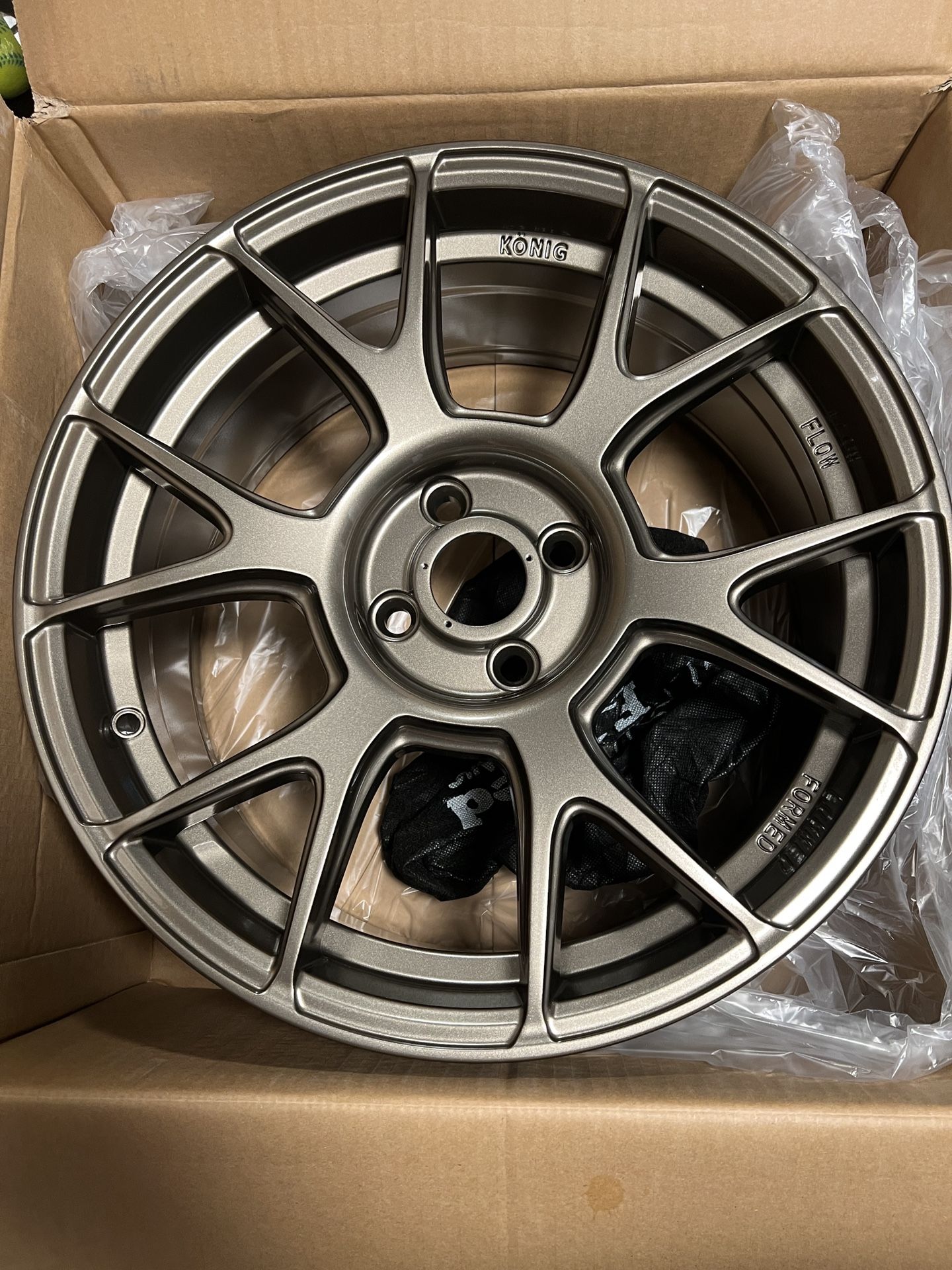 E30 Konig Ampliform 4x100 And Nitto 205/40ZR17 New Set Of 4 Wheels And Tires