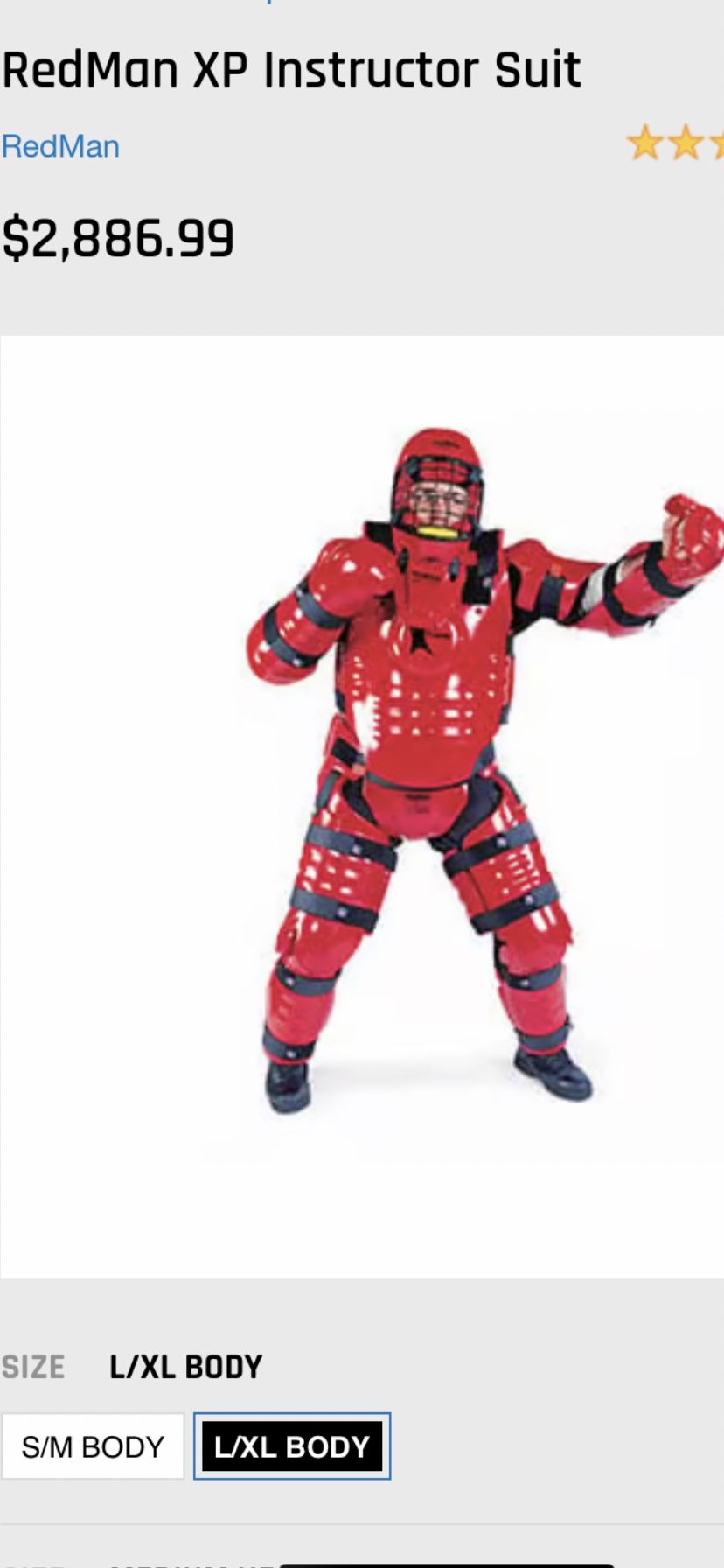 Red Man Suit