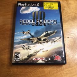 PlayStation 2 / PS2 - Rebel Raiders Operation Nighthawk