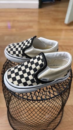 Vans Checkered slip on