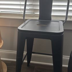  24” Metal Barstool Set of 4