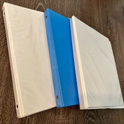 3 Half Inch Binders