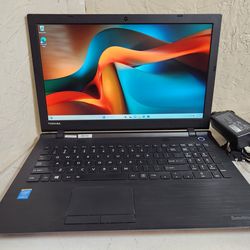 TOSHIBA SATELLITE C55-C5241 | 128GB SSD | 8GB RAM | i5-5200U 2.20GHz | 15.6" 1080P | WIN11 + OFFICE