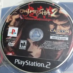 PS2 Onimusha 2 Game $40 With SAME DAY SHIPPING THROUGH OFFERUP 