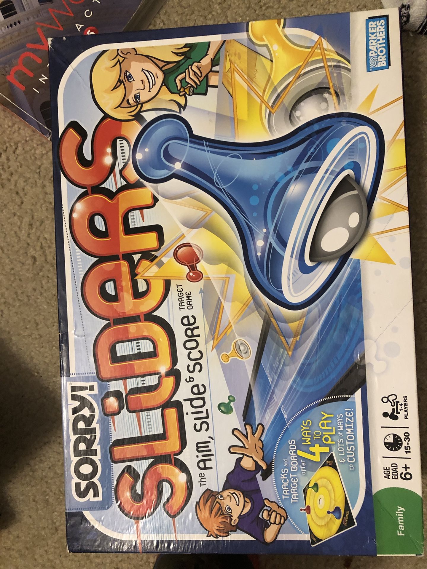 Sorry Sliders Board Game