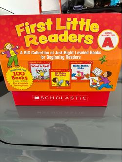 Scholastic Beginning Readers Set A and B great for Kindergarten (ages 4-7)