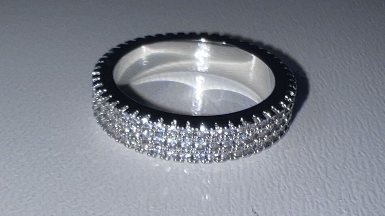 Pave Crystal Ring
