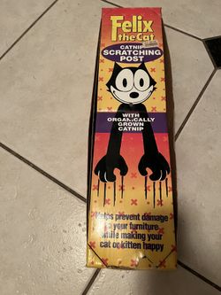 Felix the Cat Catnip Scratching Post