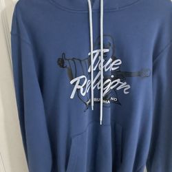 Blue True Religion Hoodie
