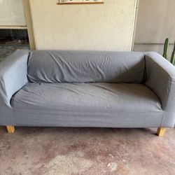 IKEA Klippan Loveseat with Gray Cover