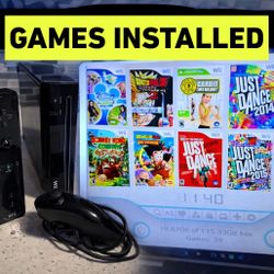 Nintendo Wii Loaded With Games