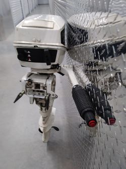 Johnson boat motor 8hp