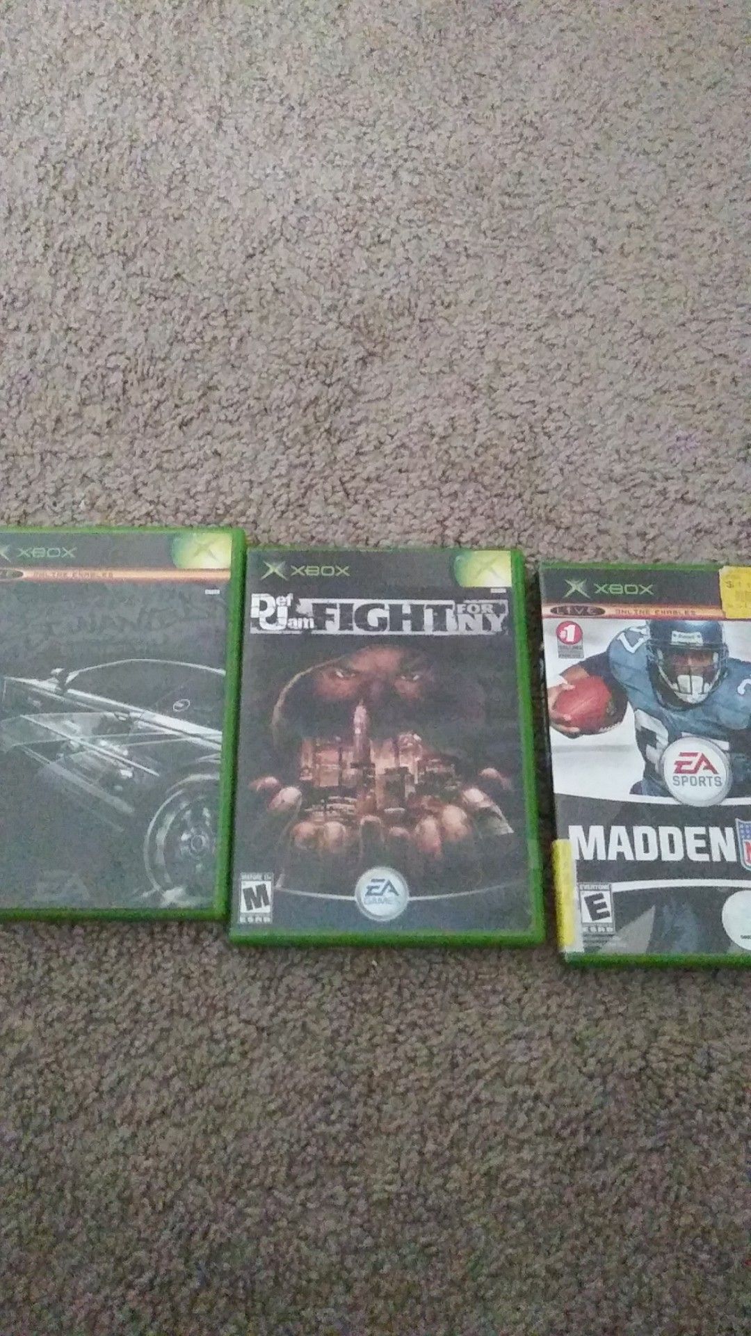 Original Xbox games