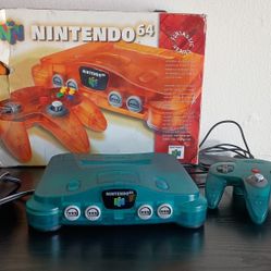 Funtastic Ice Blue Nintendo 64 Set