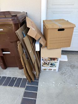 Cardboard boxes