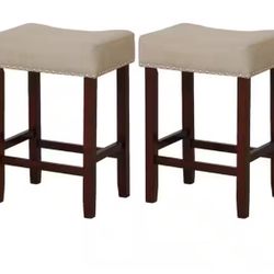 Set Of 2 Bar Stools #2357