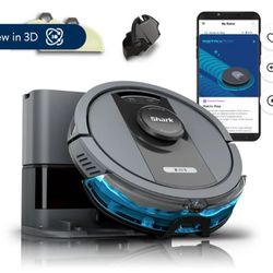 Shark Matrix Self-Empty Robot Vacuum & Mop with No Spots Missed, Bagless 30-Day Capacity, Precision Home Mapping, RV2400WS, New

