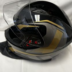 Helmet With Collar Size L New 