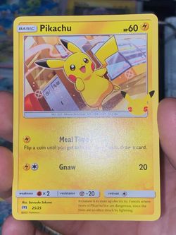 Pokemon TCG Pikachu promo