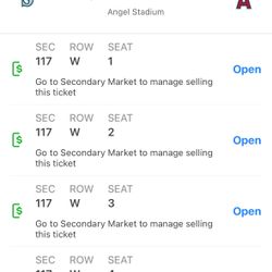 Angel Tickets 