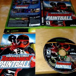 Xbox Game Greg Hastings Tournament Paintball 