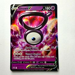 PROMO crown zenith Sword & Shield Pokémon SWSH300 Unown V