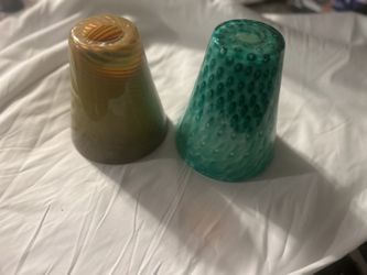 Homemade blown glass sconces brand New C2006